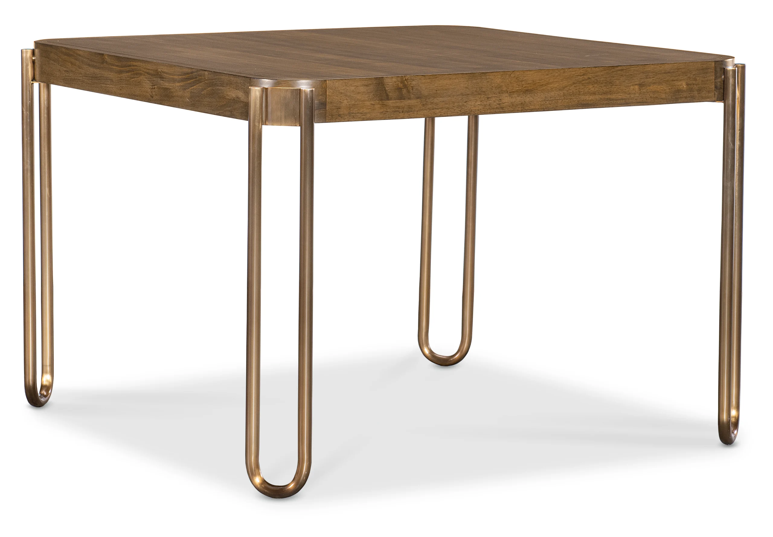 72287502885-106233459 Commerce and Market Walnut and Dine Dining Table - Image 1