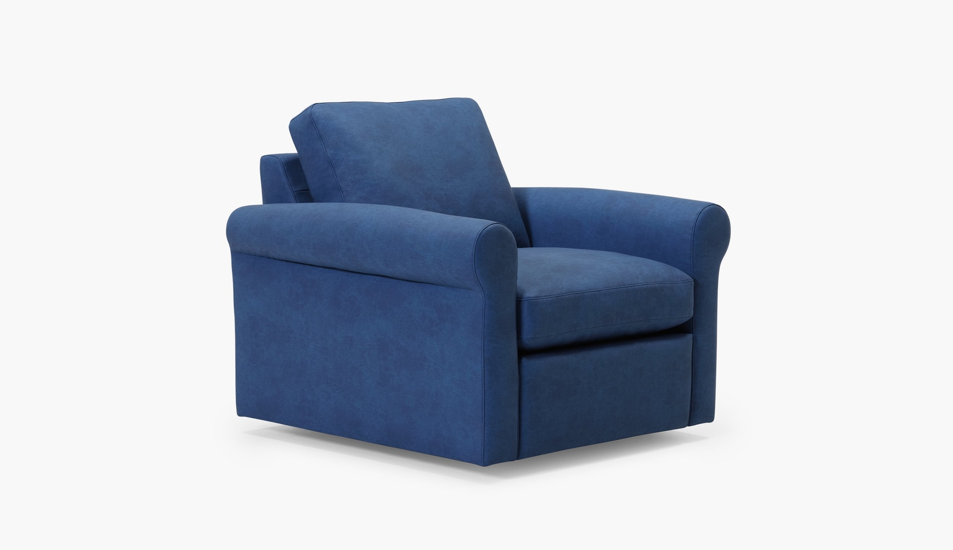 77656G1-106026765 Madison Roll Arm G1 Finished Armless Swivel Chair - Image 1