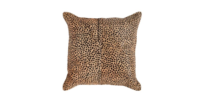 8301V240130C-101318851 Leopard Hide Square Pillow - Image 1