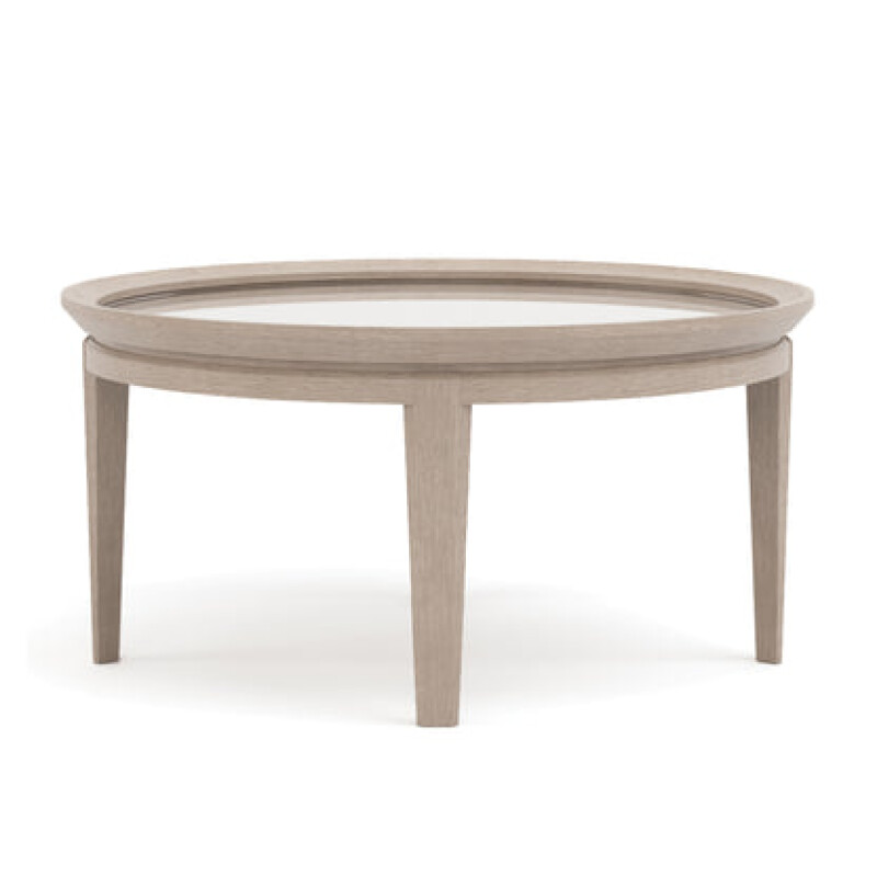 8371J201-102115869 Maidstone 36-inch Round Cocktail Table, Woven Jute - 201 Sandbank - Image 1