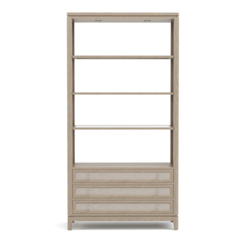 8376J201-102126210 Maidstone Bookcase, Woven Jute - 201 Sandbank - Image 1