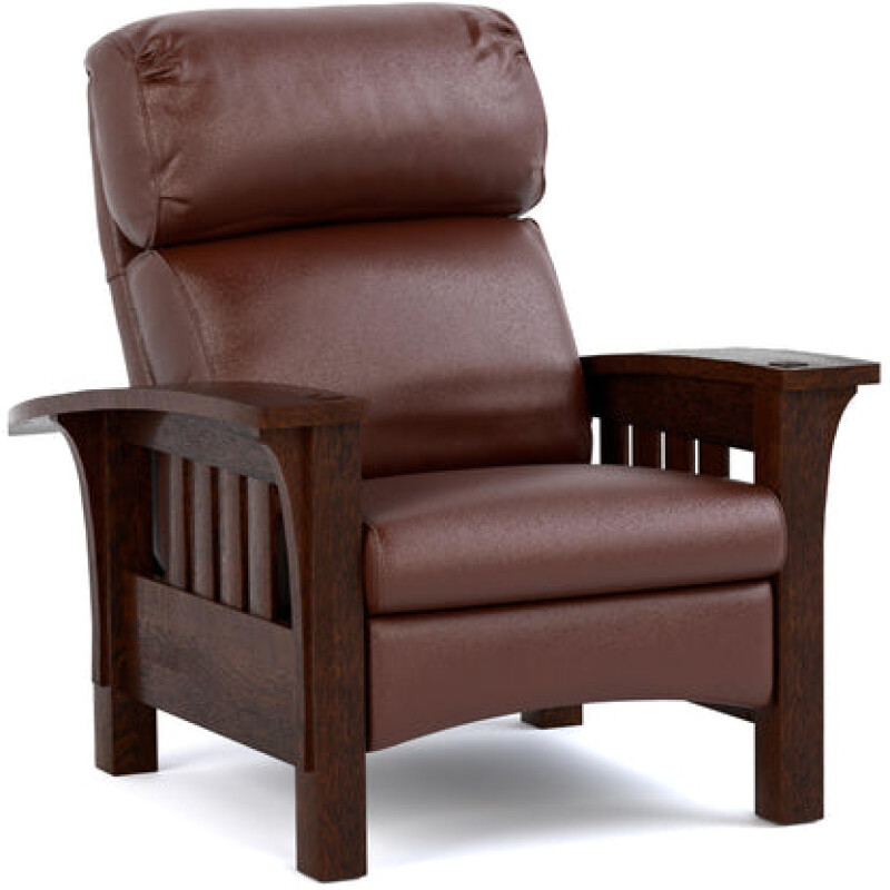 89406RLPRCOLMANSIENNA031-102113404 Bustle Back Bow Arm Morris Recliner - Colman Sienna / 031 - Centennial - Image 1