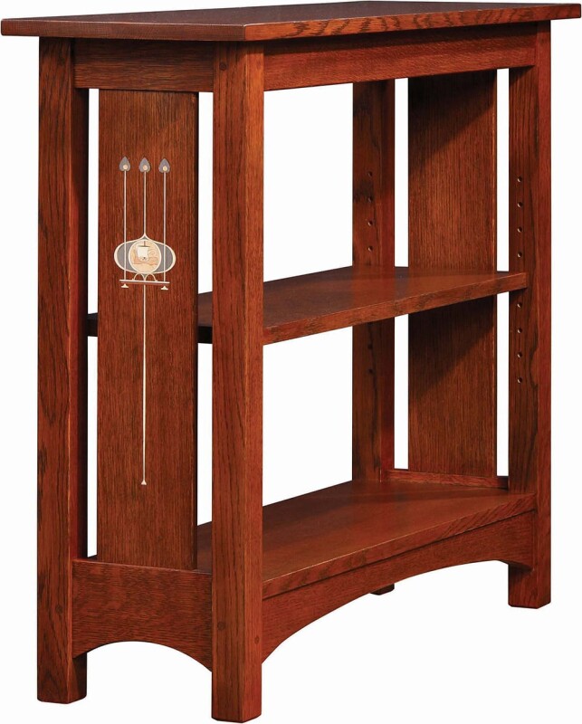 89555032-102127738 Small Bookcase - Oak / 032 Onondaga - Image 1