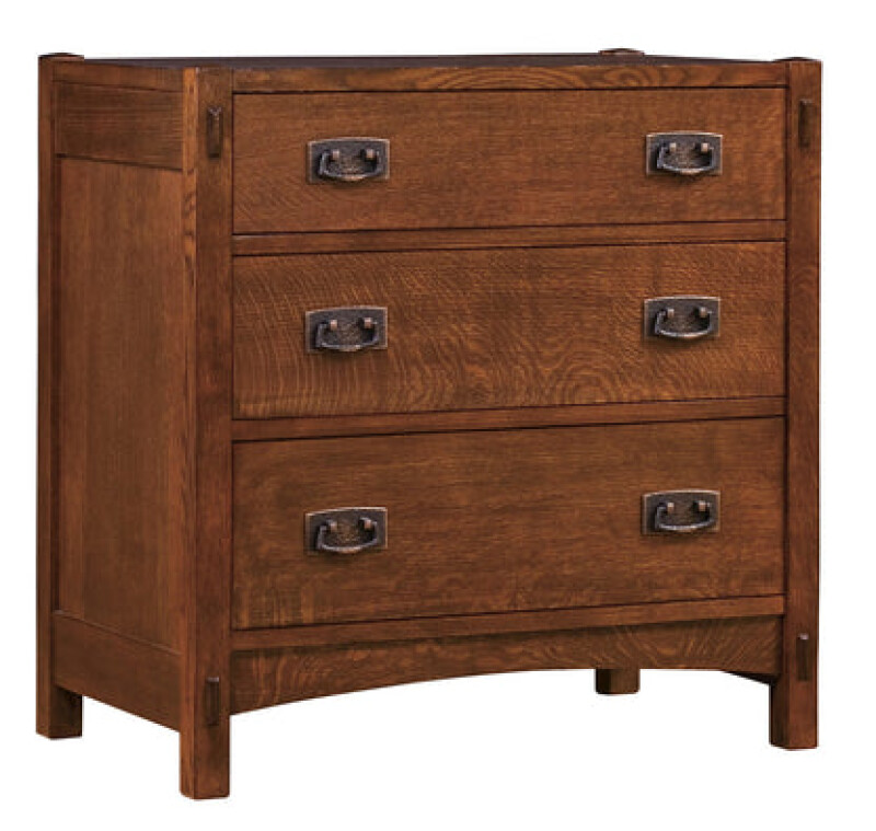 89614032-102152194 Three Drawer Chest - Image 1