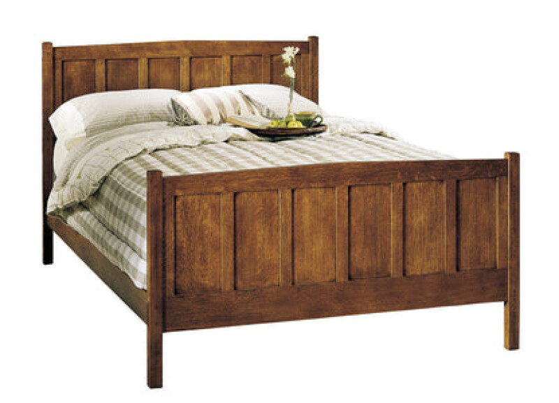 89620QLFBCBLFBQ-102148587 Panel Bed - Complete Bed with low footboard / Queen - Image 1