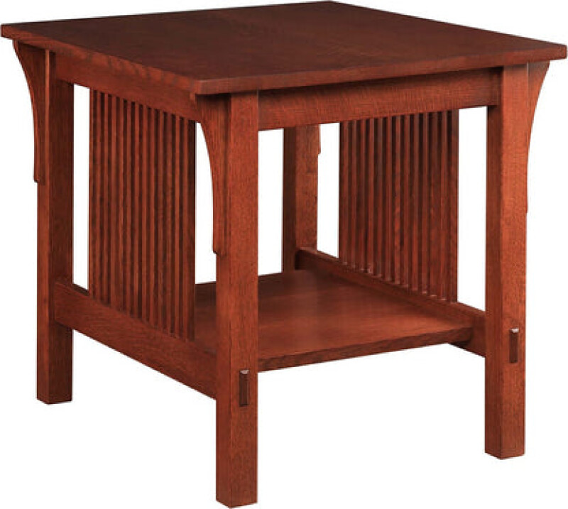 89746032-102116299 End Table - Oak - Image 1