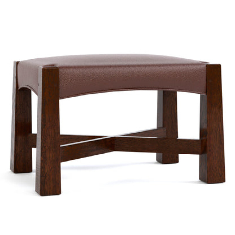 899800OTCOLMANSIENNA031-102177161 Highlands Ottoman - Oak / Colman Sienna / 031 Centennial - Image 1