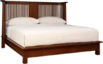 Park Slope Platform Bed - Cherry / Queen / 067 Vesper - Image 3
