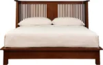 Park Slope Platform Bed - Cherry / Queen / 067 Vesper - Image 5