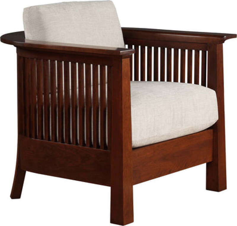 911562CB759635067-102114470 Park Slope Chair - Cherry / 067 Vesper / 7596-35 - Image 1