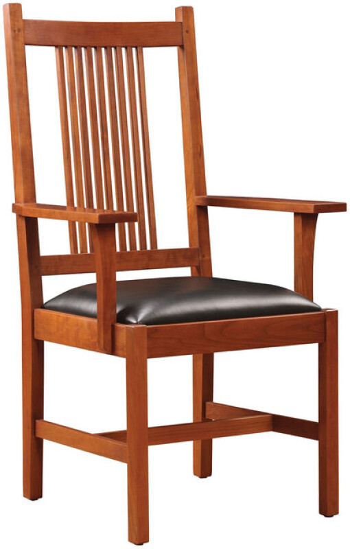 91330ACHERRY-102133091 Arm Chair - Cherry - Image 1