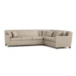 Walnut Grove Design-Your-Own L-Shaped Sectional - Crescent Arm, Tight Back, Tapered Leg / Sofa on right / 4946-11