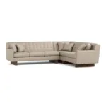 Walnut Grove Design-Your-Own L-Shaped Sectional - Narrow Track Arm, Tufted Back, Sled Base / Sofa on right / 4946-11