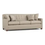 Walnut Grove Design-Your-Own 82-inch Sofa - Narrow Track Arm, Tufted Back, Tapered Leg / 4946-11
