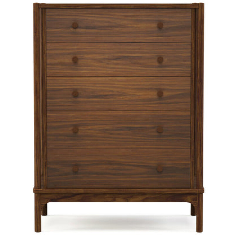 9915WNT-102148644 Walnut Grove Tall Chest - Image 1