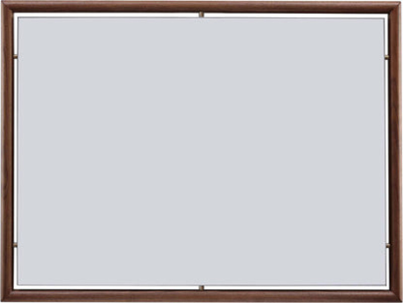 9918WNT-102153781 Walnut Grove Mirror - Image 1