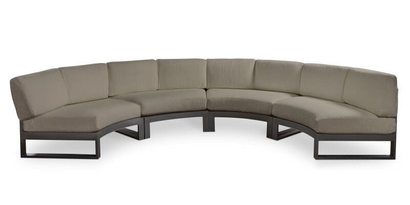 A021K454O12719SLOUNGEGRA-101319291 Bonavista Outdoor Curved Armless Sectional - Image 1