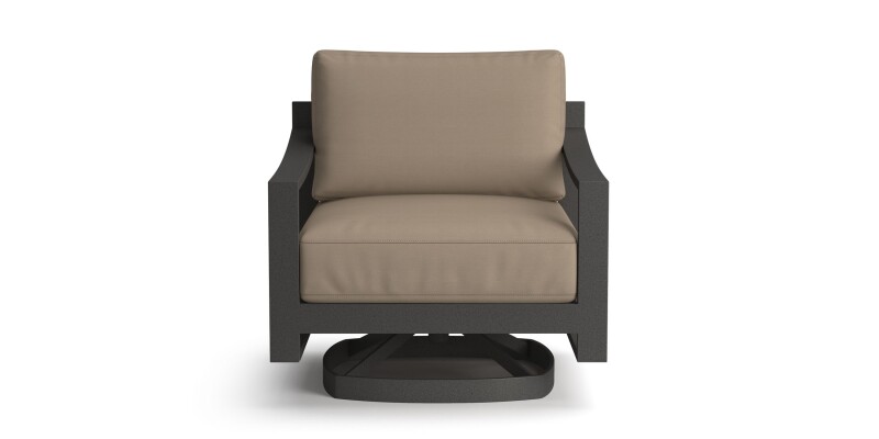 A023K06O12718SLOUNGEGRA-101302600 Bonavista Outdoor Slope Arm Swivel Rocker - Image 1