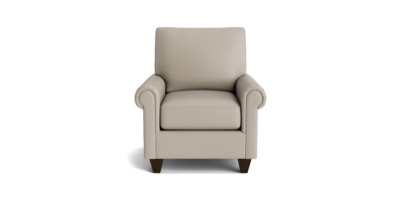 C30012SFL54-101388003 True Custom™ True Custom® Leather Panel Arm Accent Chair - Image 1