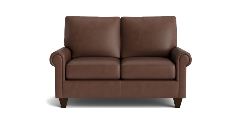 C30022SFL56-101385540 True Custom™ True Custom® Leather Panel Arm Loveseat - Image 1