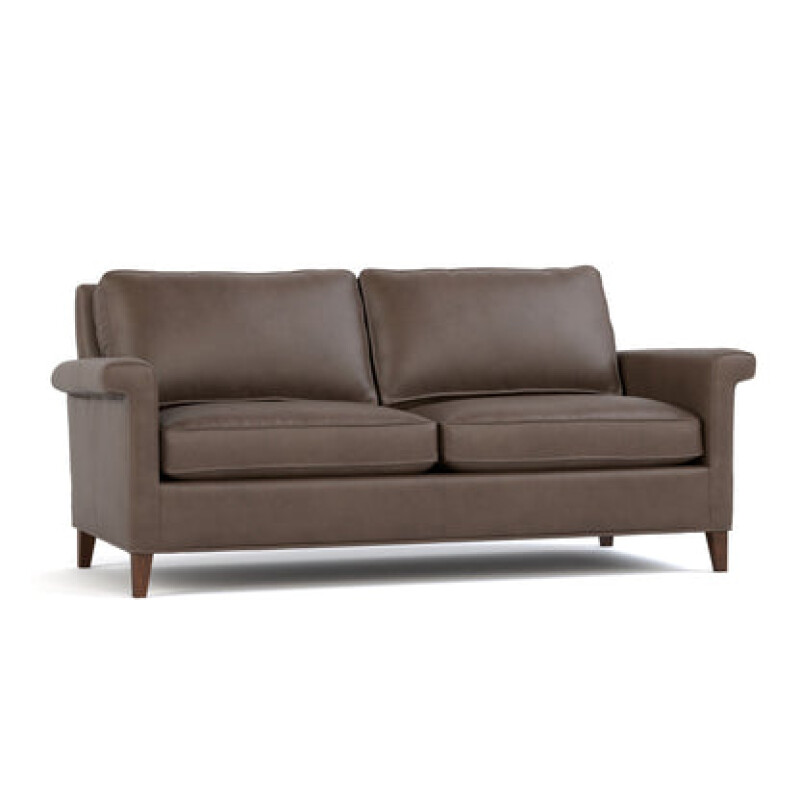 CL615077PRALAMEDACORKDARKMAPLE-102110436 Belleville Mid-Size Sofa - Alameda Cork / Dark Maple - Image 1