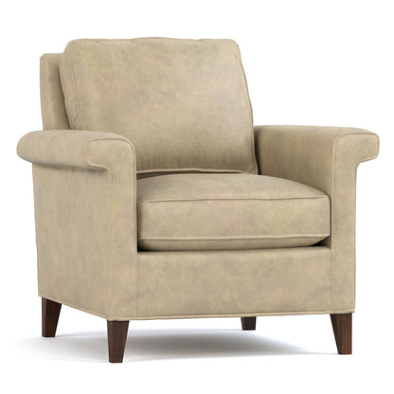 CL6150CHPRALAMEDASTONEWASHDARKMAPLE-102114130 Belleville Chair - Alameda Stonewash / Dark Maple - Image 1