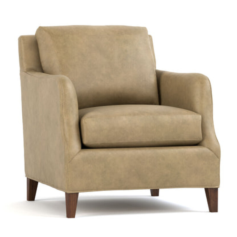 CL6151CHPRALAMEDAECRUDARKMAPLE-102114202 Harper Chair - Alameda Ecru / Dark Maple - Image 1
