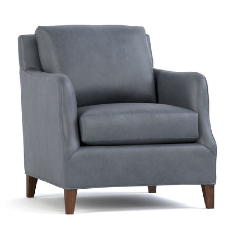 CL6151CHPRALAMEDATRADEWINDDARKMAPLE-102114234 Harper Chair - Alameda Tradewind / Dark Maple - Image 1