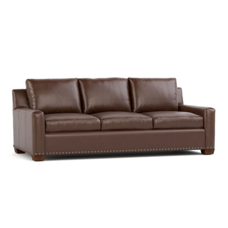 CL6168SMPRTRENTINOHICKORYDARKMAPLEFN2-102111474 Durant 88-inch Sofa - With - Image 1