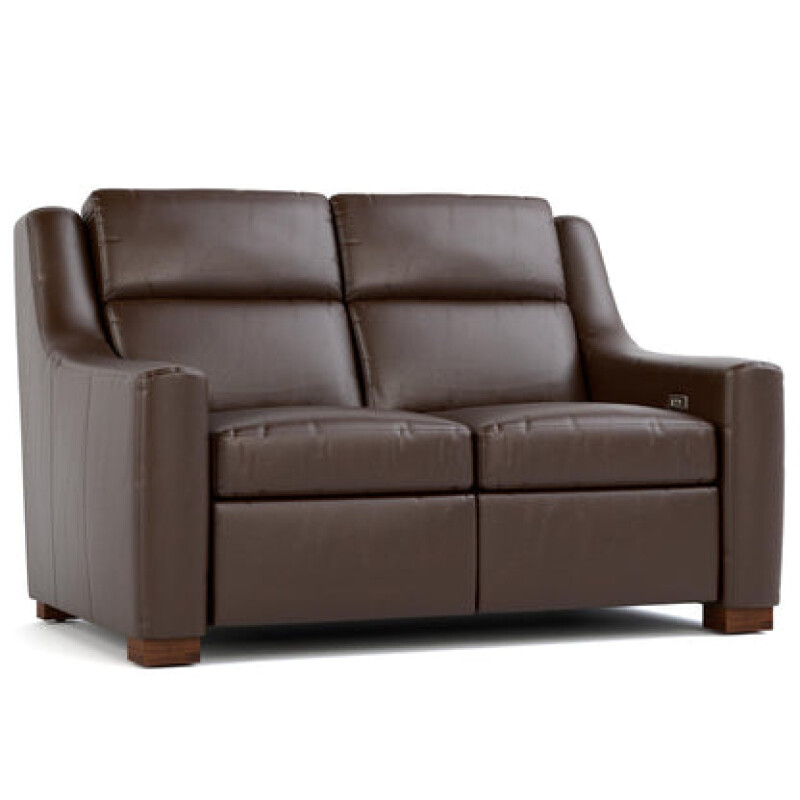 CL617060WRAHPRFUTUROOAKDARKMAPLE-102110234 Hawley Power Motion Loveseat - Futuro Oak - Image 1