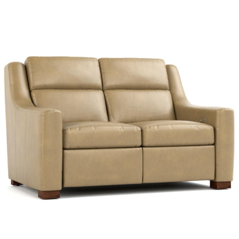 CL617060WRAHPRFUTUROTAUPEDARKMAPLE-102110202 Hawley Power Motion Loveseat - Futuro Taupe - Image 1
