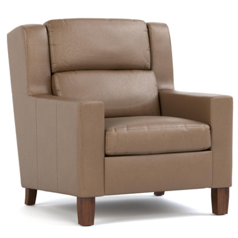 CL8212CHPRSELVANOGRANITEDARKMAPLE-102113940 Woodlands Track Arm Chair - Selvano Granite - Image 1