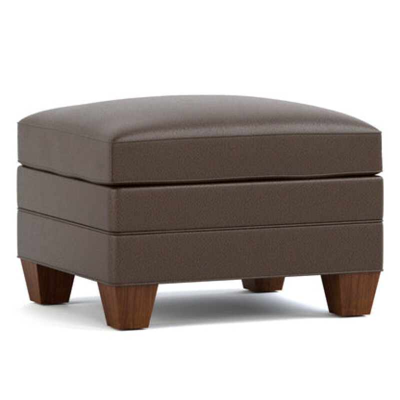 CL8874OTPR3WESTONFUDGEDARKMAPLE-102114854 Arlington Ottoman - Weston Fudge - Image 1