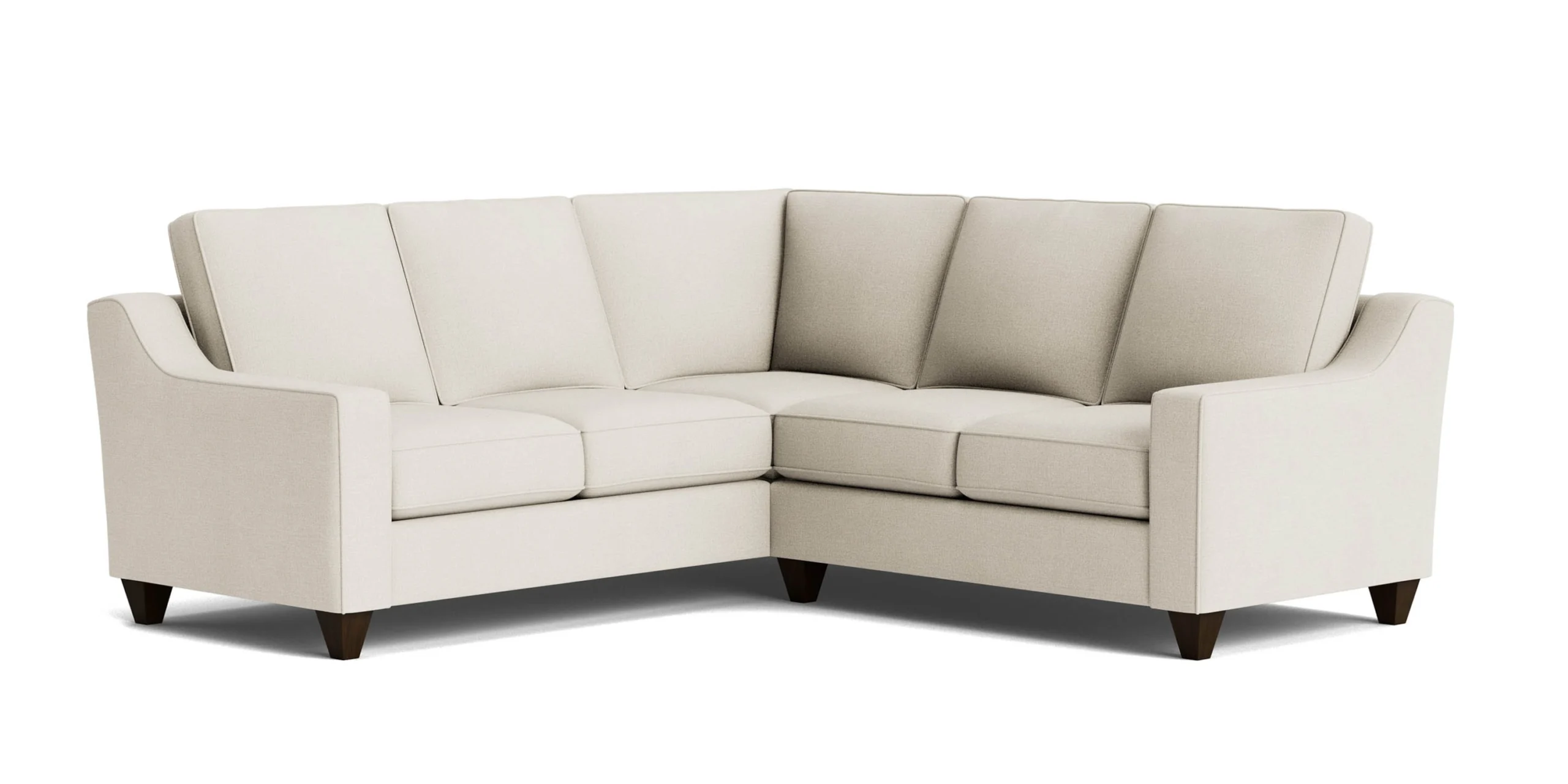 CWS00L4161SFKIT25_103094188 True Custom™ True Custom® Wide Slope Arm L-Shaped Sectional - Image 1