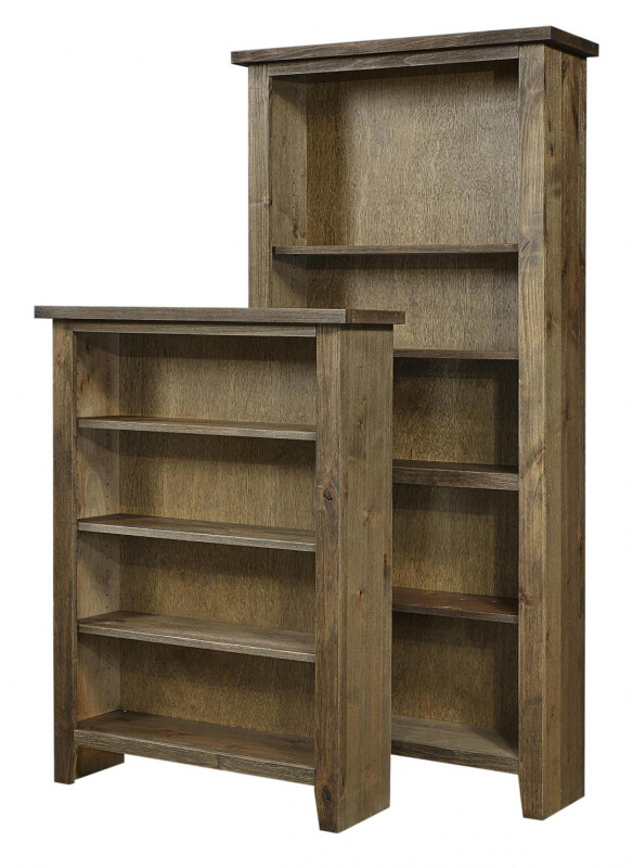DG3448FRT-101416846 Alder Grove Bookcase 48"h 3 Adj Shelves DG3448-FRT - Image 1