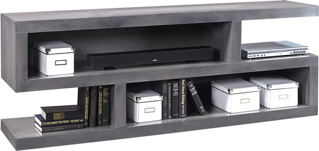 Contemporary Alder 74" Open S Console DL1075-TOB