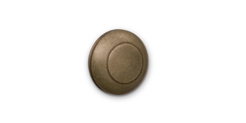 HDW36BBAK125-101319161 Cast & Forge #36 Modern Round Knob - Image 1