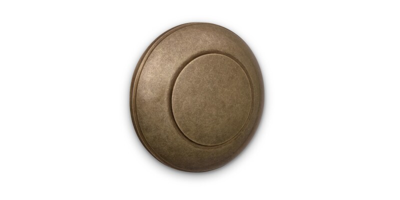 HDW36BBAK175-101395196 Cast & Forge #36 Modern Round Knob - Image 1