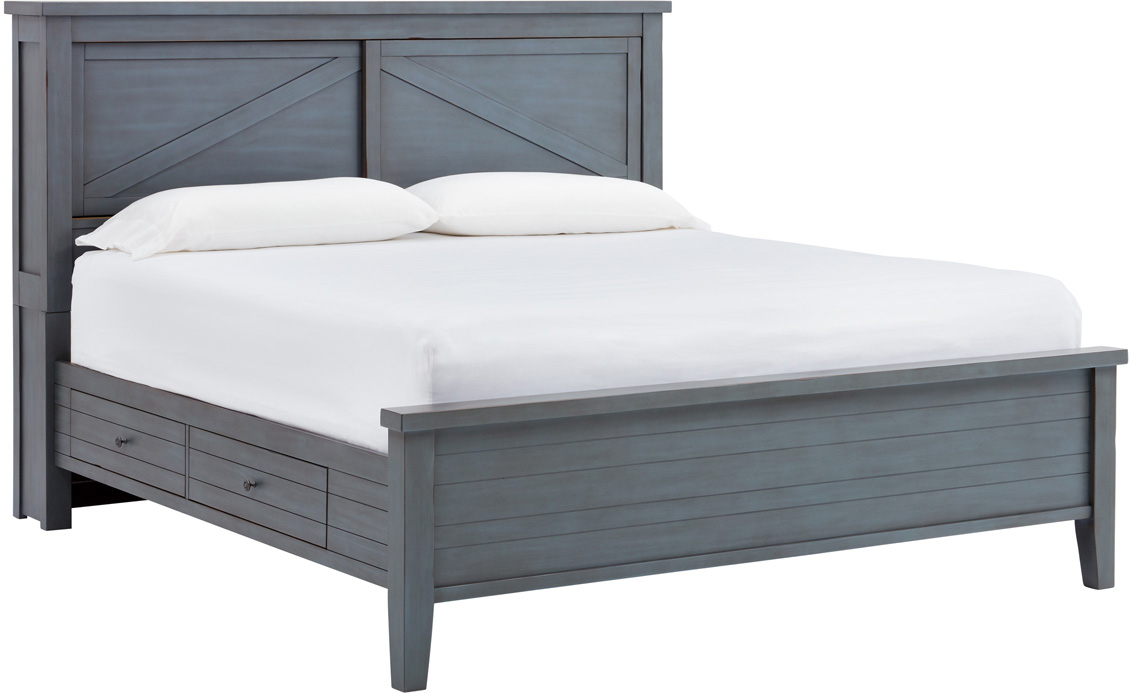 I629BRGRP1-106251511 Pinebrook Bookcase Bed I629BRGRP1 - Image 1