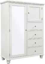 Cambridge Chiffarobe ICB-459-WHT-2