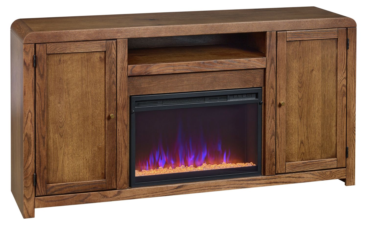 KOO1940BLO-106252014 Cooper 66" Fireplace Console KOO1940-BLO - Image 1