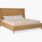 Skye Bed 54" Complete Cal King Bed with Rails, Footboard, Wood Slats