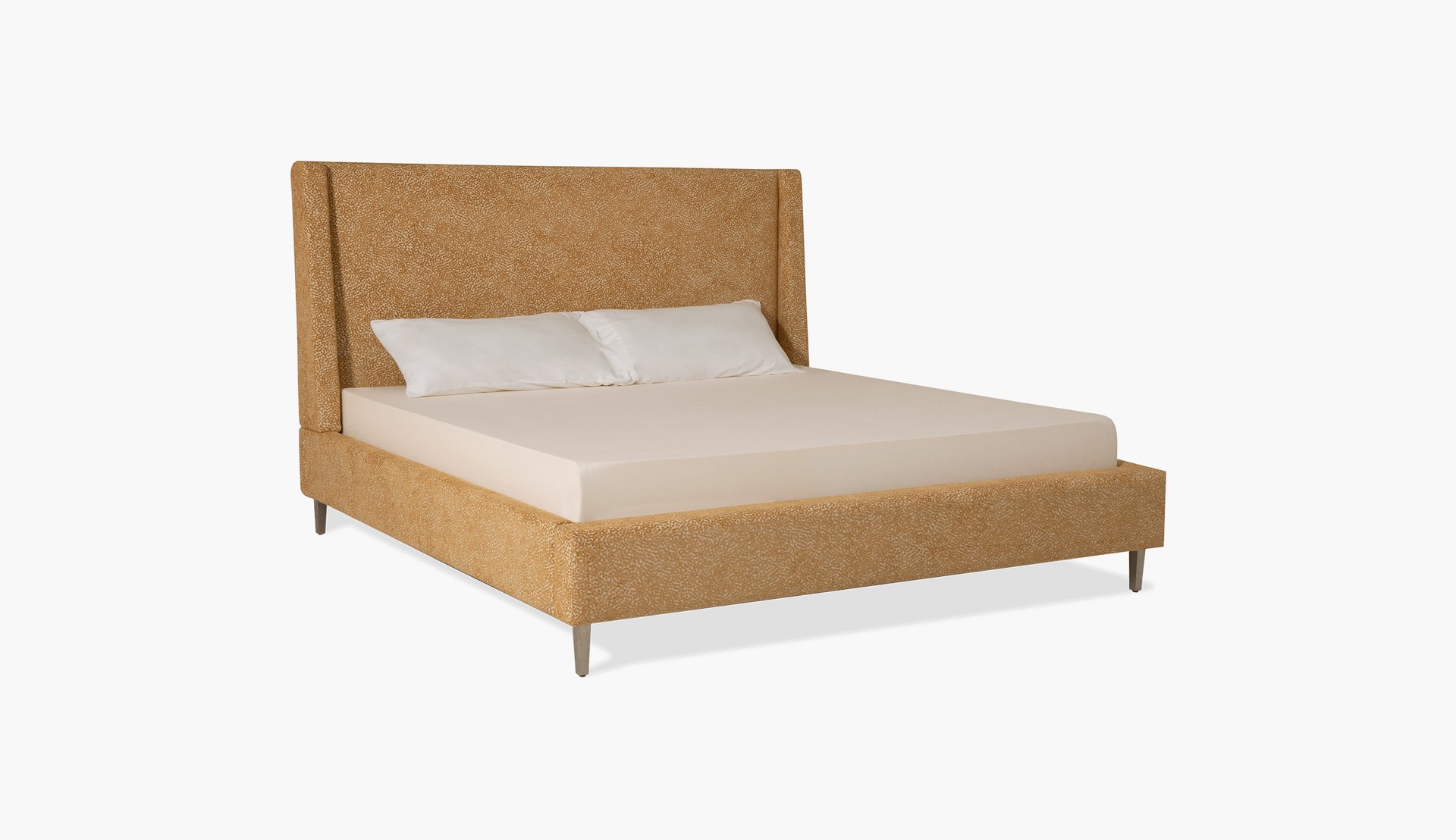 LL012CALIFORNIAKING-106027566 Skye Bed 54" Complete Cal King Bed with Rails, Footboard, Wood Slats - Image 1