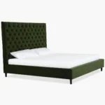 Vineyard Bed 54" Complete Cal King Bed with Rails, Footboard, Wood Slats