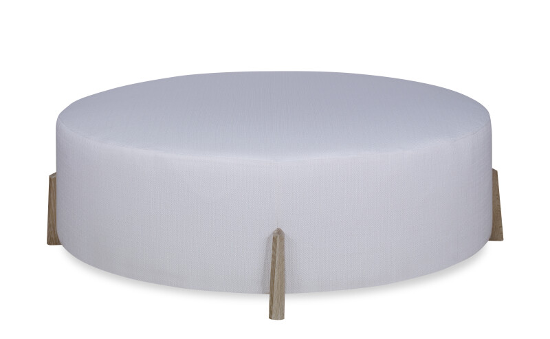 LTD711052R-103284483 LTD7110-52R - Rockford Round Ottoman - Image 1
