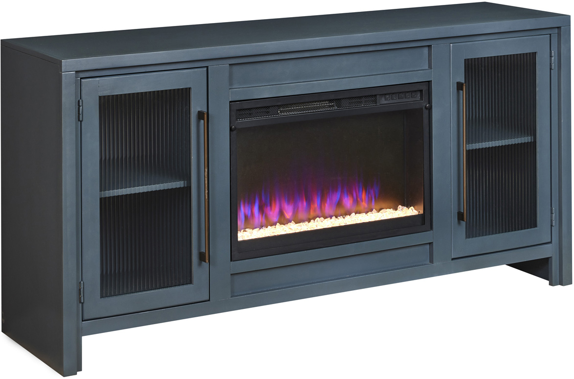 MUU1942BLK-106248586 Tatum 66" Fireplace Console MUU1942-BLK MUU1942-BLK - Image 1