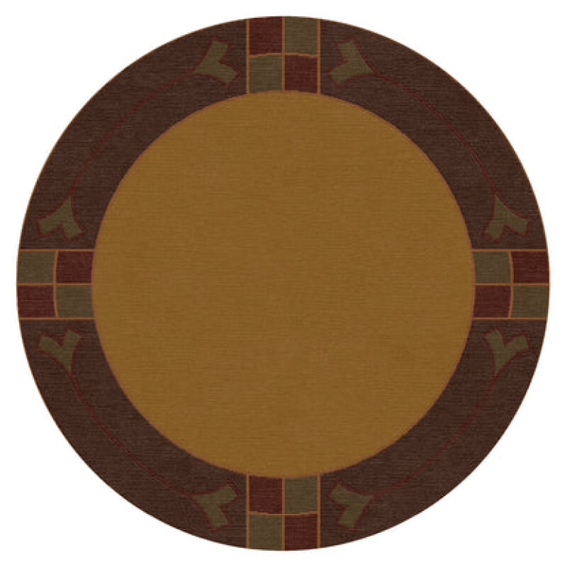 RU12606ROUND-102156039 Paradise Valley Rug - Rectangular / 6' x 6' Round - Image 1