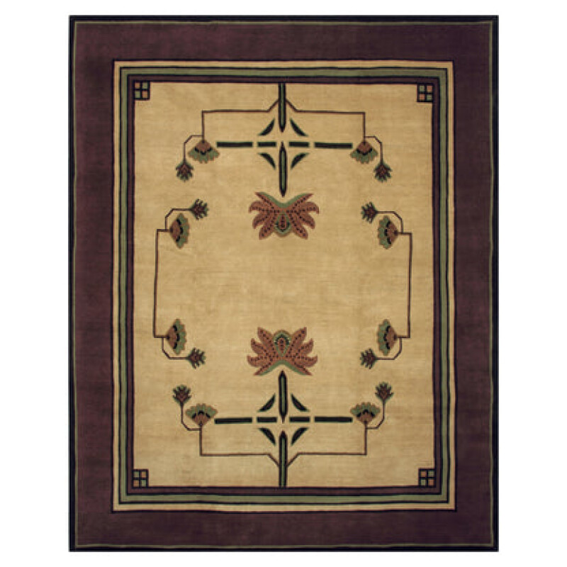 RU14106X9-102155697 Dahlia Rug - Rectangular / 6' x 9' - Image 1