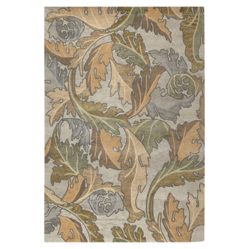 RU14506X9-102156503 Curling Vine Rug - Rectangular / 6' x 9' - Image 1