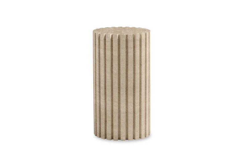 SF6250-103282274 SF6250 - Abruzzi Spot Table - Travertine - Image 1